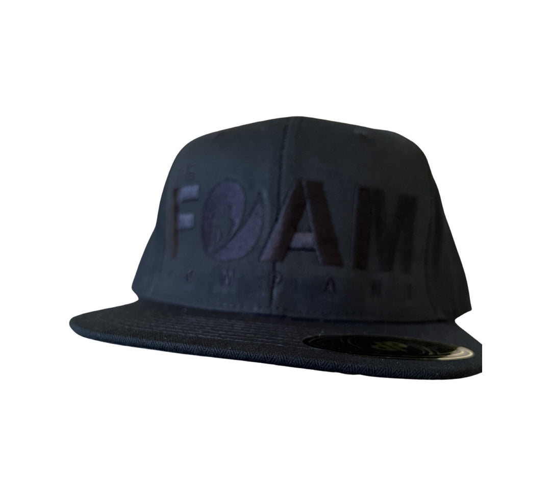 Foam Co Black/Black No Box Logo SnapBack