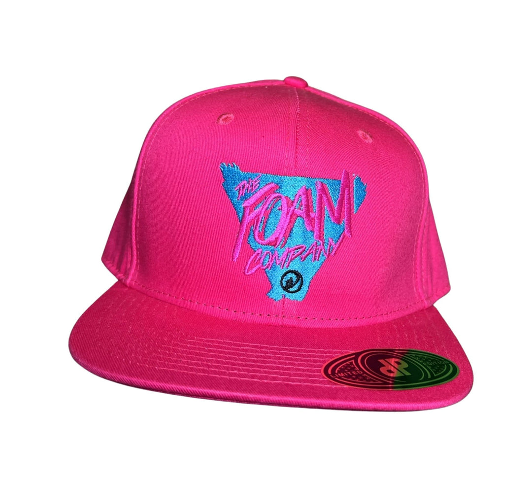Foam Co - Delta Logo : Snapback, Hot Pink Hat