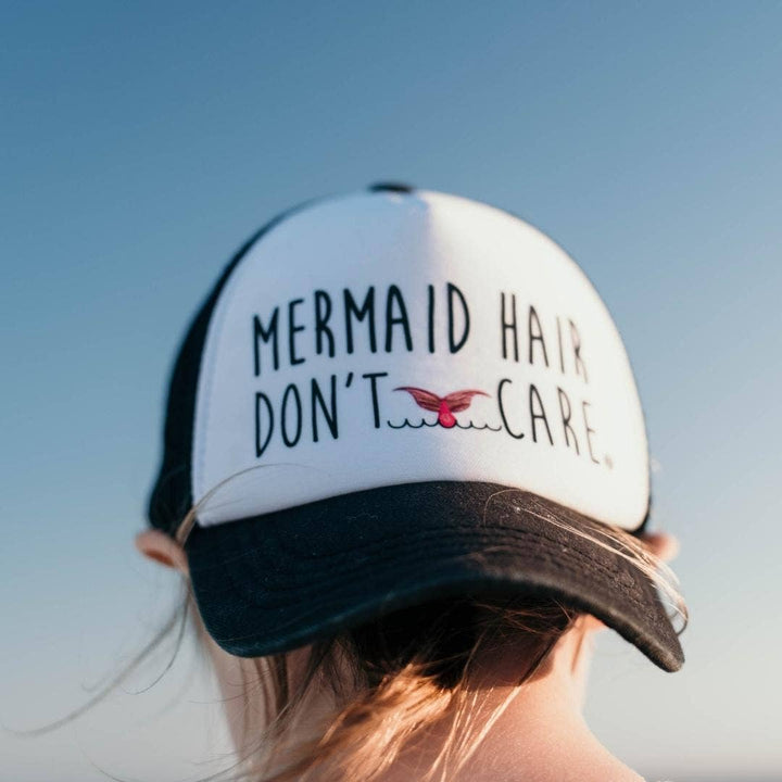 Mermaid Hair Kids Trucker Hat