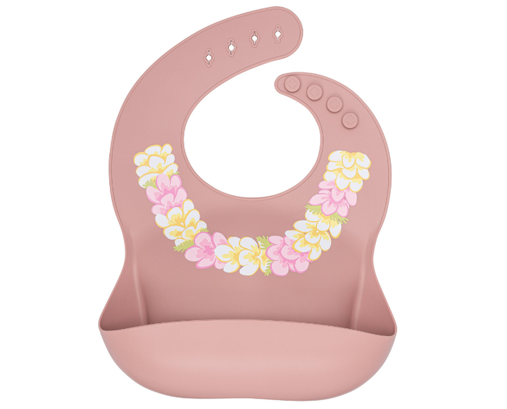 Silicone Bib | Flower Lei
