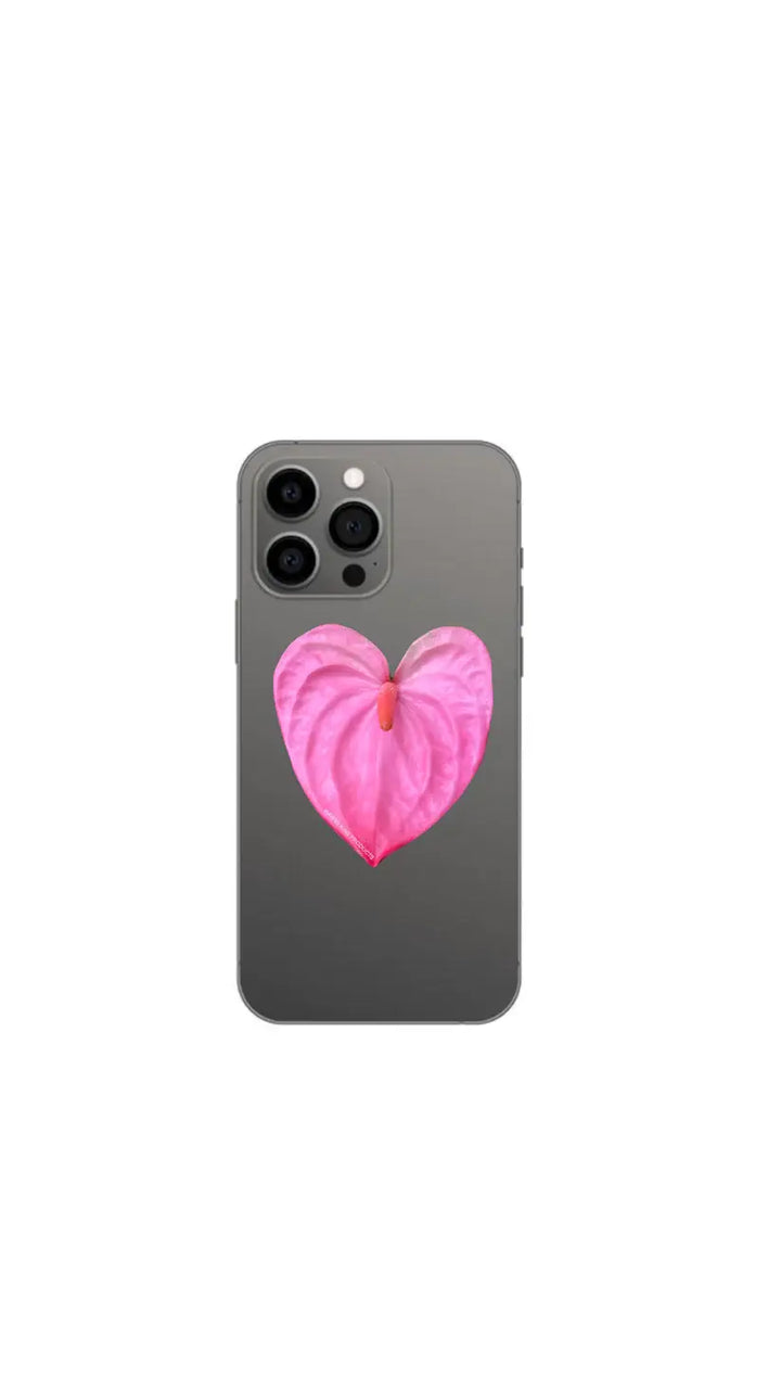 ANTHURIUM PHONE GRIP: Pink