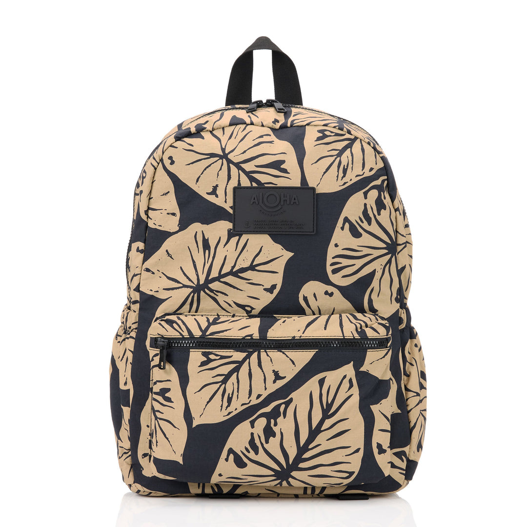 Kalo Keep It Light Backpack in Iced Coffee on Black