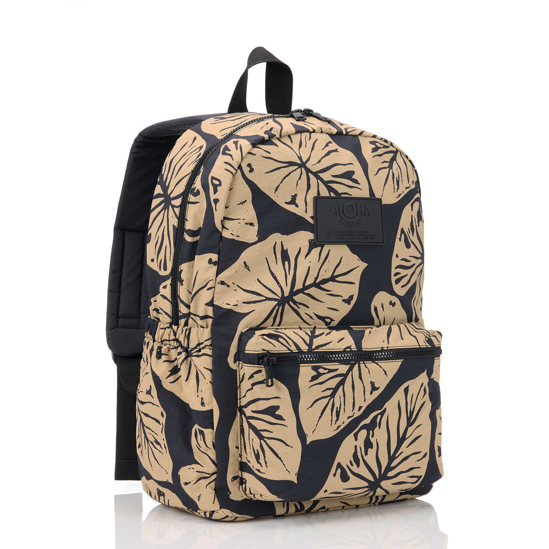 Kalo Keep It Light Backpack in Iced Coffee on Black
