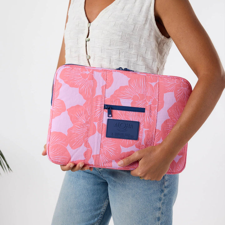 Purau 16 Inch Laptop Case - Tropical/Lavande