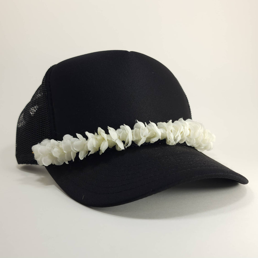 Trucker Hat Lei™ - Silk Flower Lei for hats