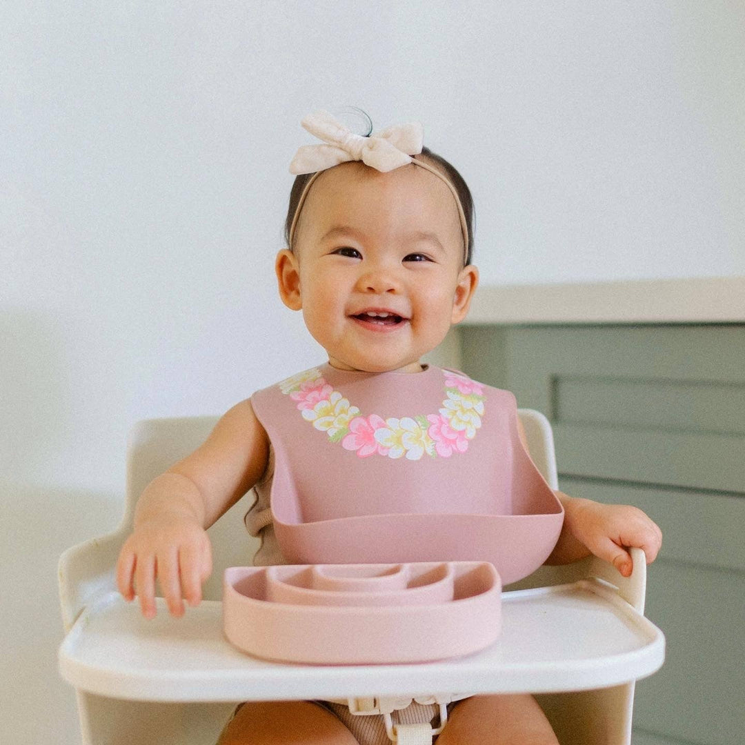 Silicone Bib | Flower Lei