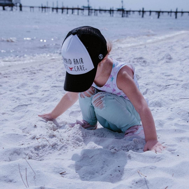 Mermaid Hair Kids Trucker Hat