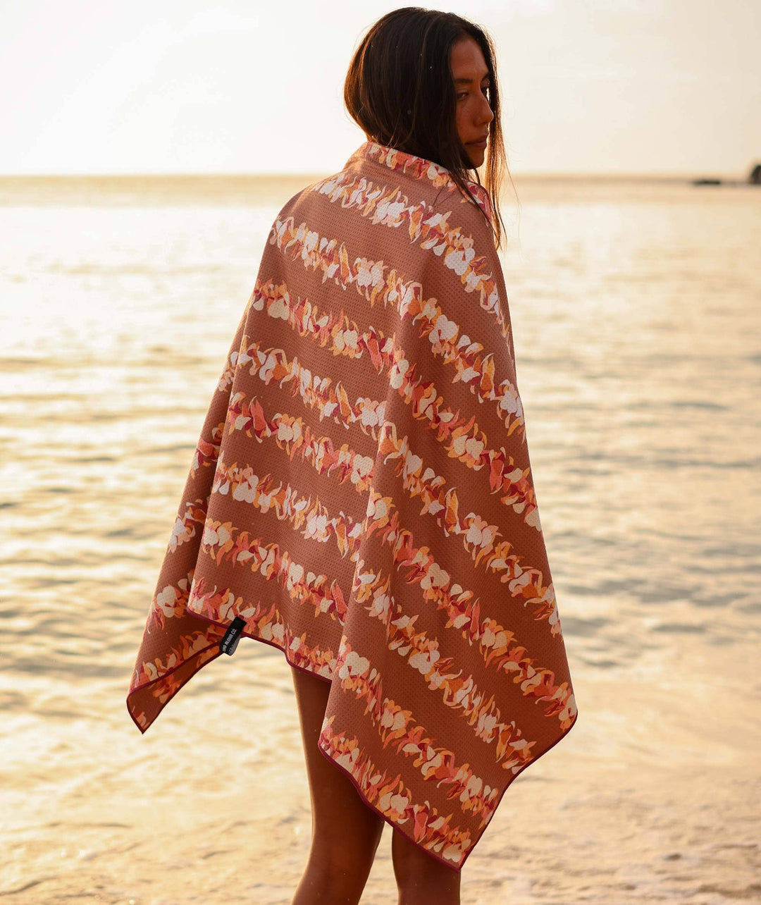 Beach Towel - Rainbow Pua Melia