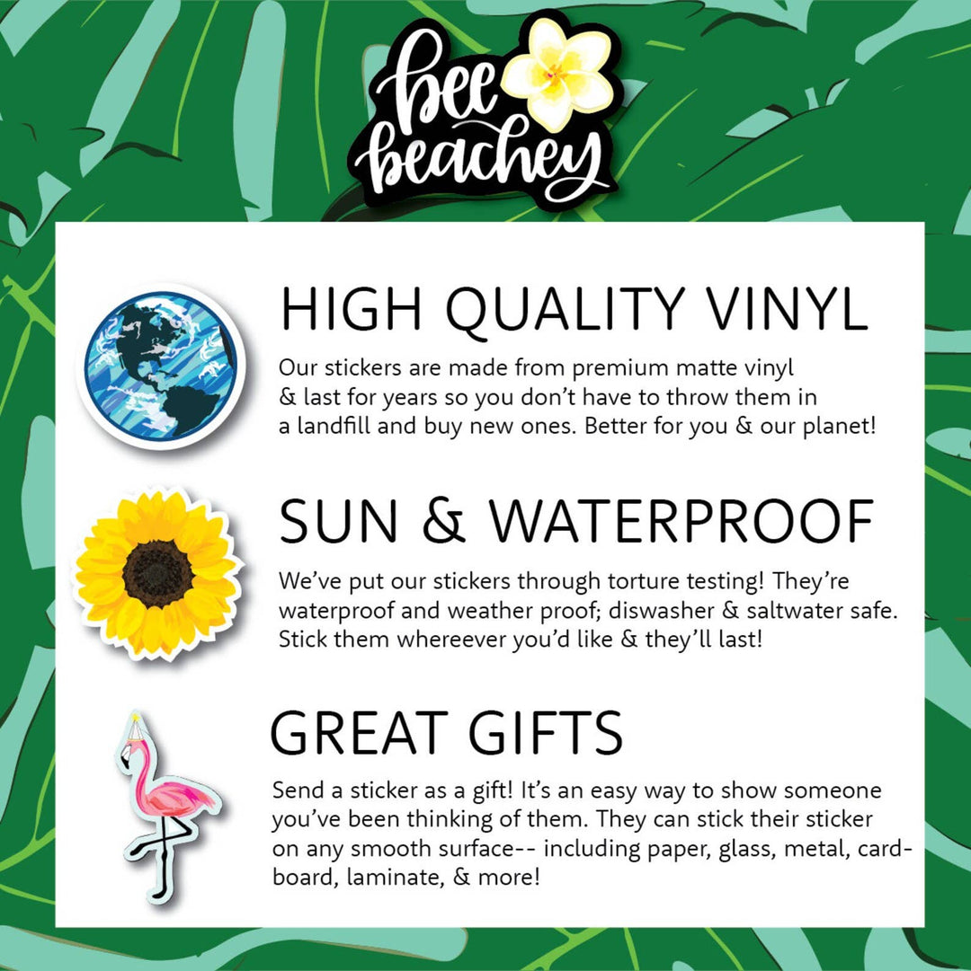 Hibiscus Wrap Sticker