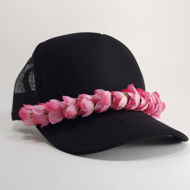 Trucker Hat Lei™ - Silk Flower Lei for hats