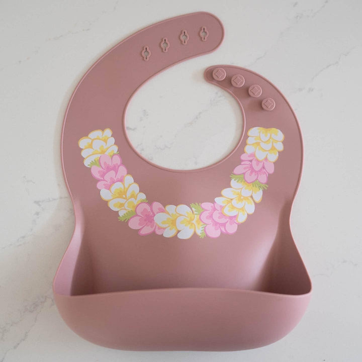 Silicone Bib | Flower Lei