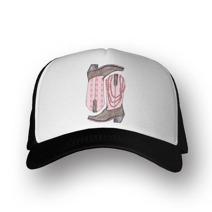 Lokelani Palaka Boots | Trucker Hat