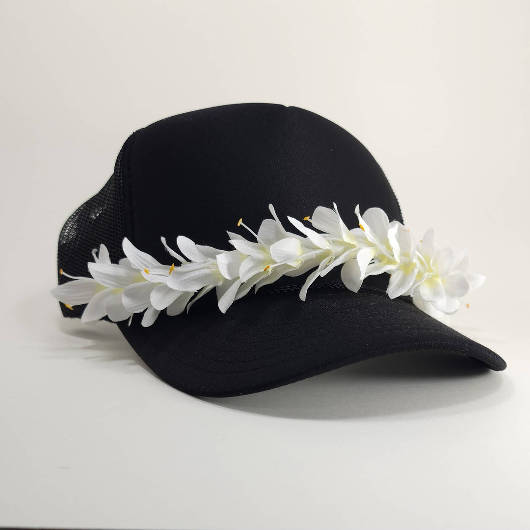 Trucker Hat Lei™ - Silk Flower Lei for hats