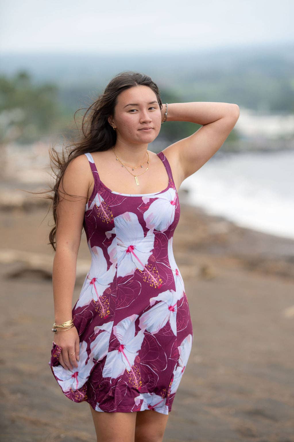 Women's Cami Dress in Garden Party