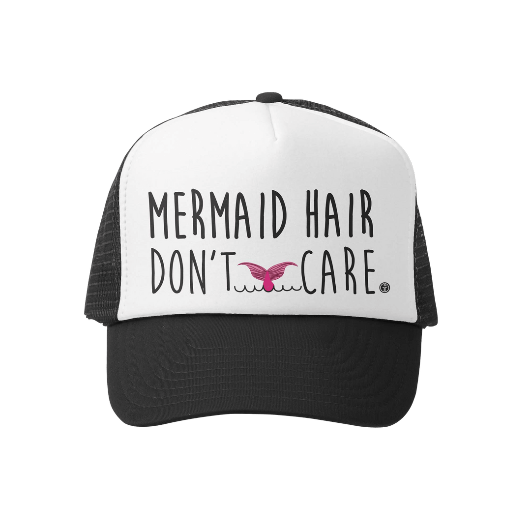Mermaid Hair Kids Trucker Hat