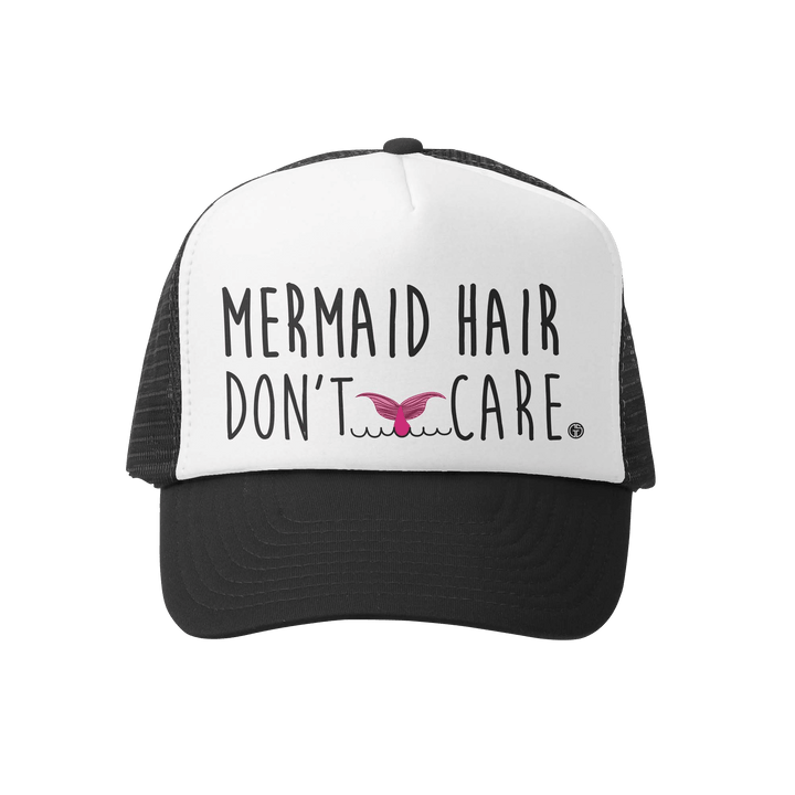 Mermaid Hair Kids Trucker Hat