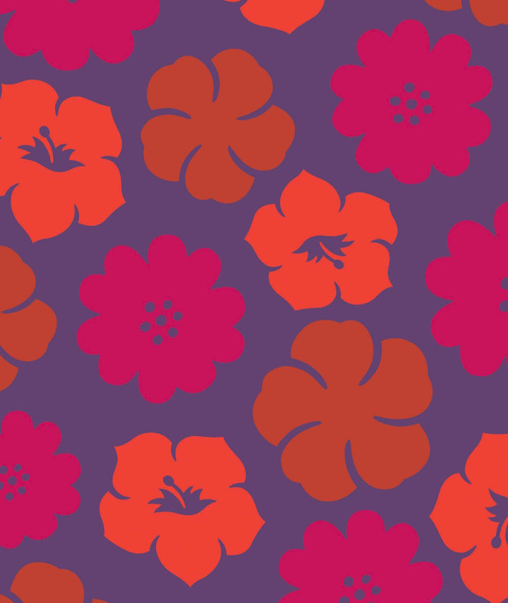 Beach Towel - Aloalo with Hawaiian Airlines