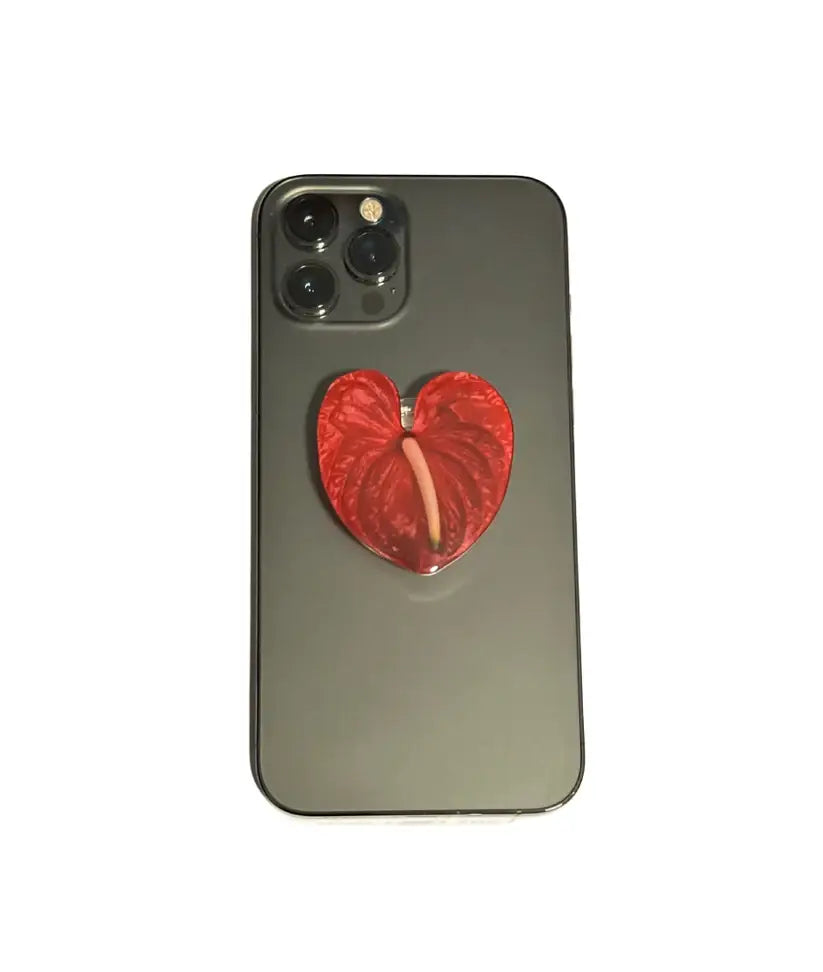 ANTHURIUM PHONE GRIP: Pink