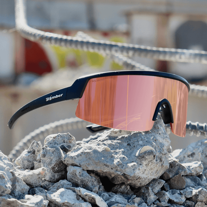 BOMB RIPPA Safety - Polarized Rose Gold