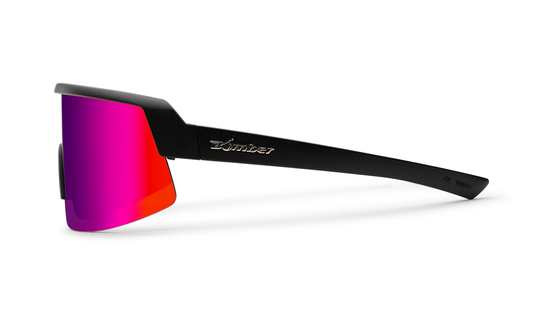 BOMB RIPPA Safety - Pink & Purple Polarized Mirror