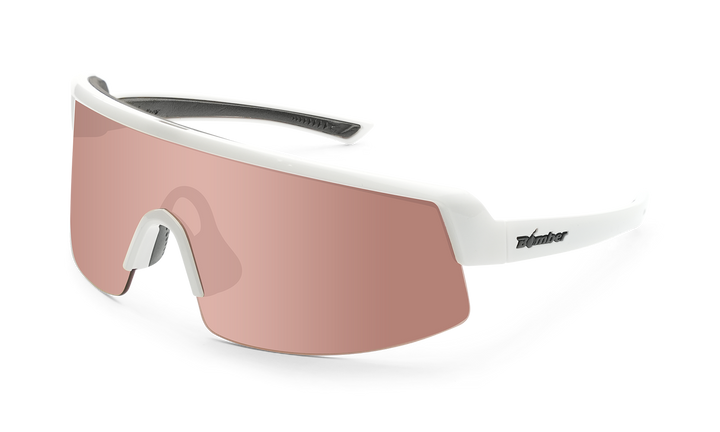 Bomb Rippa Safety - Polarized Rose Gold Pink Mirror White