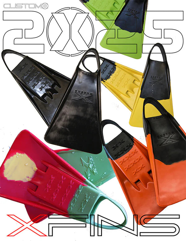 Custom X fins