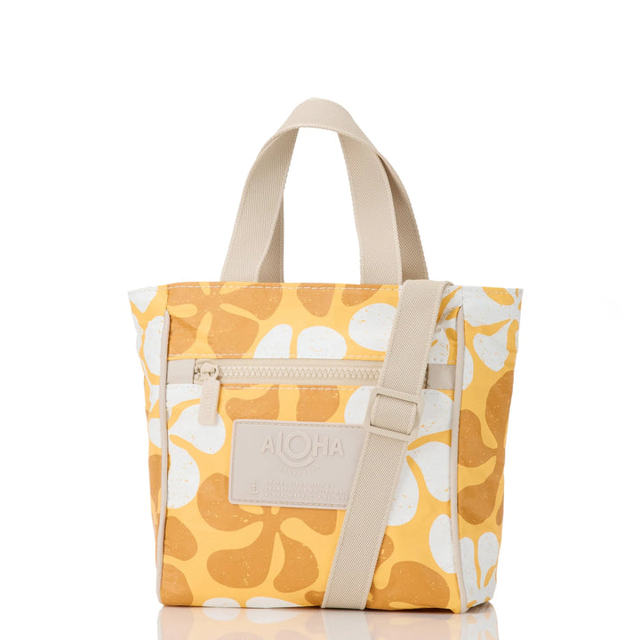 Funky Plumeria Crossbody - Honey