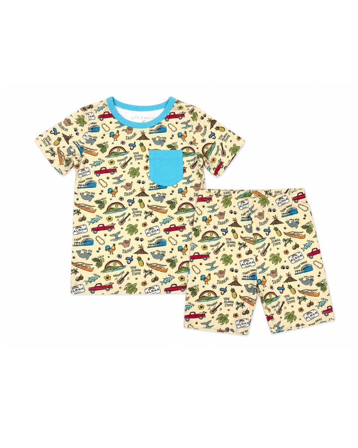 Toddler Pajama Set in Summer Days