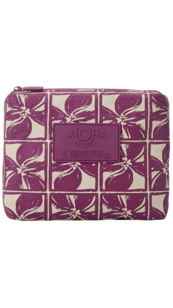 Lattice Small - Sandstone/Plum