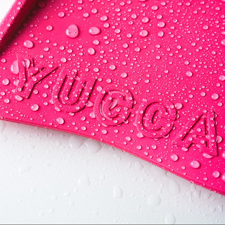 Yucca Candy Pink Short Blade Fins - Ultra Soft Flex