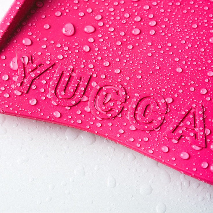 Yucca Candy Pink Short Blade Fins - Ultra Soft Flex