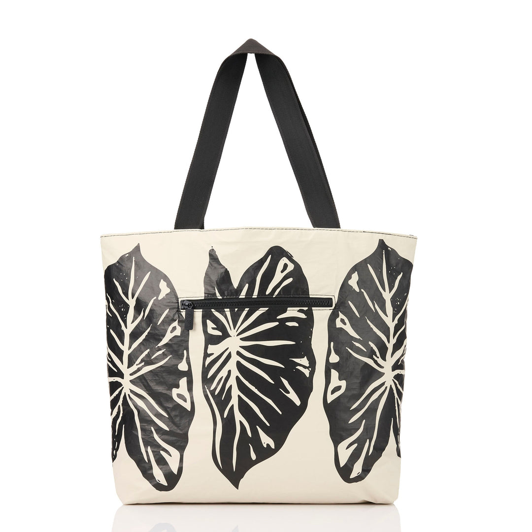 Kalo Day Tripper Black Sandstone Splash-Proof Beach Travel Tote Bag