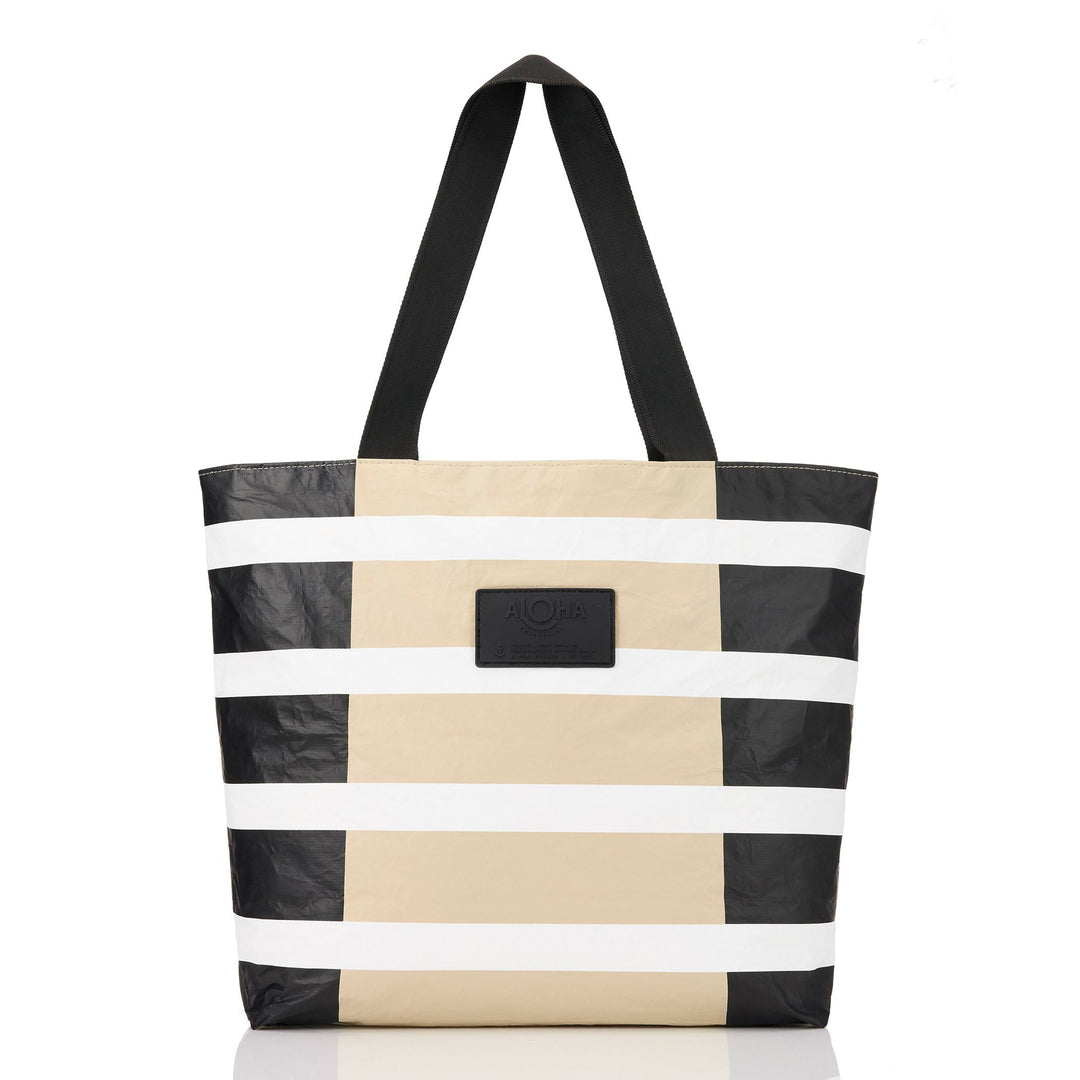 Sporty Stripe Day Tripper in Latte