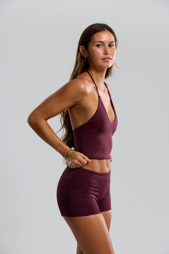 Booty short 2.5" - Plum