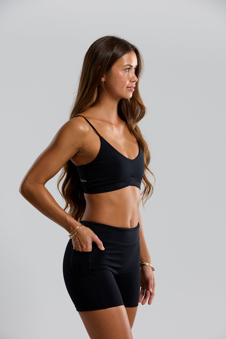 V-Back Short - Black