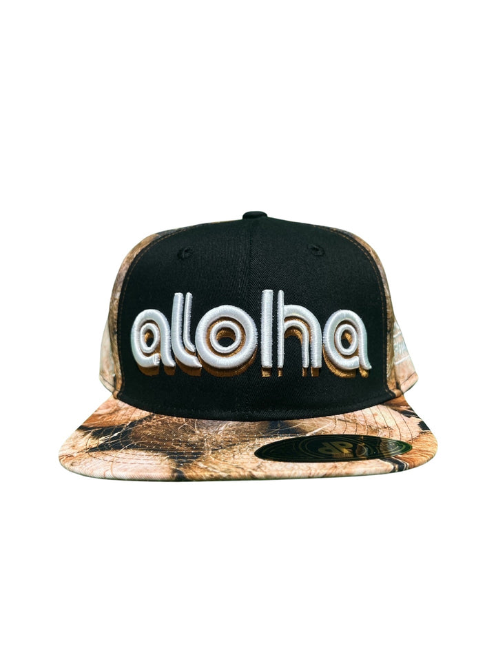 Foam Co Hat Retro Aloha Logo