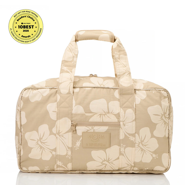 Hana Hou Travel Lt Weekender CREME/DUNE