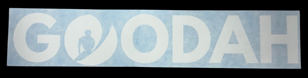 Goodah Die Cut Sticker