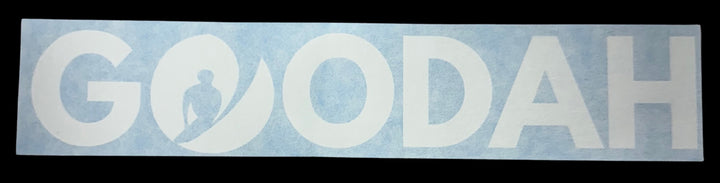 Goodah Die Cut Sticker