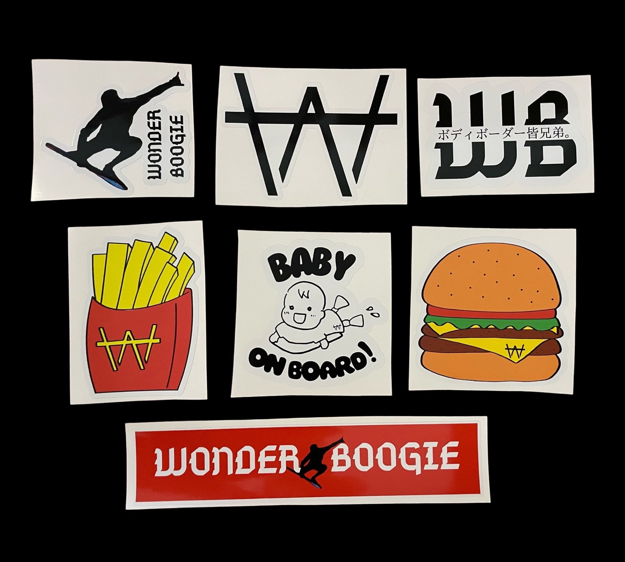 WonderBoogie Stickers – The Foam Co.