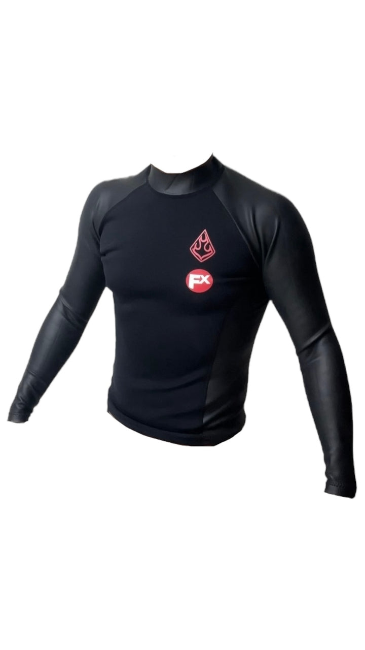 RIAT/FX BODY ARMOR Long Sleeve Wetsuit Top 2MM