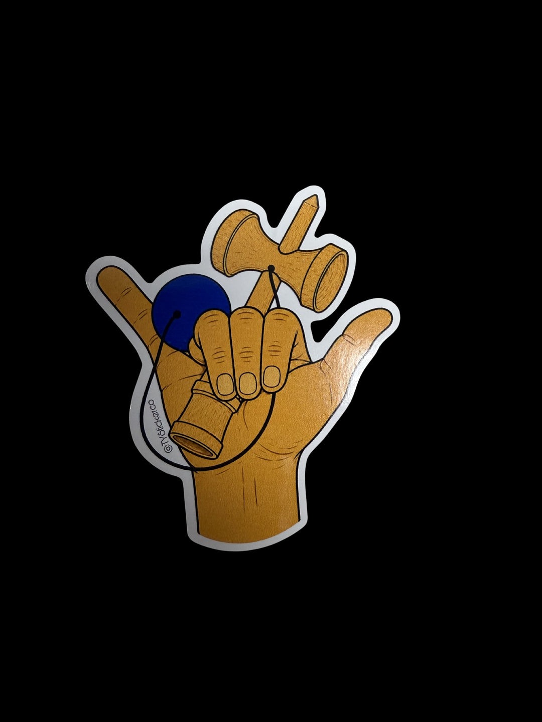 Kendama Shaka Sticker