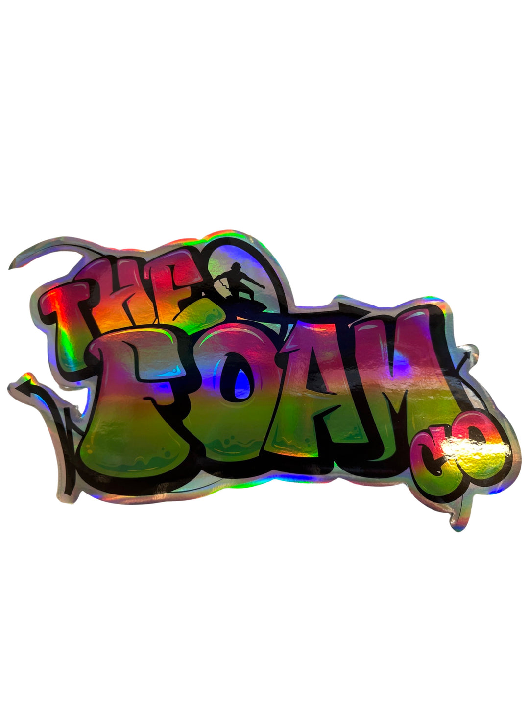 Foam Co Holographic Graffiti Sticker