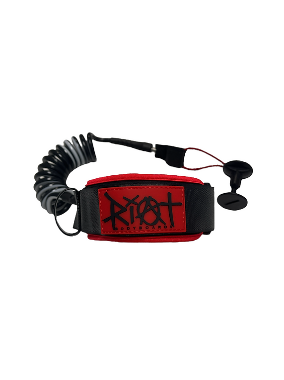 Riat P.D.S Deluxe Bicep Leash - Black and Red