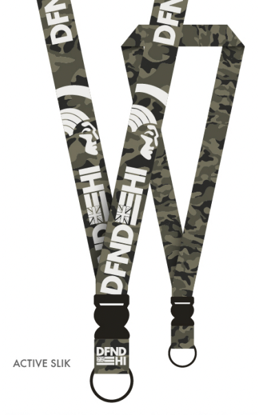 Defend Hawaii: ACTIVE SLIK Lanyard