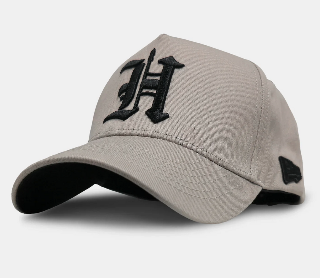 H Spear Gray A-Frame Snapback