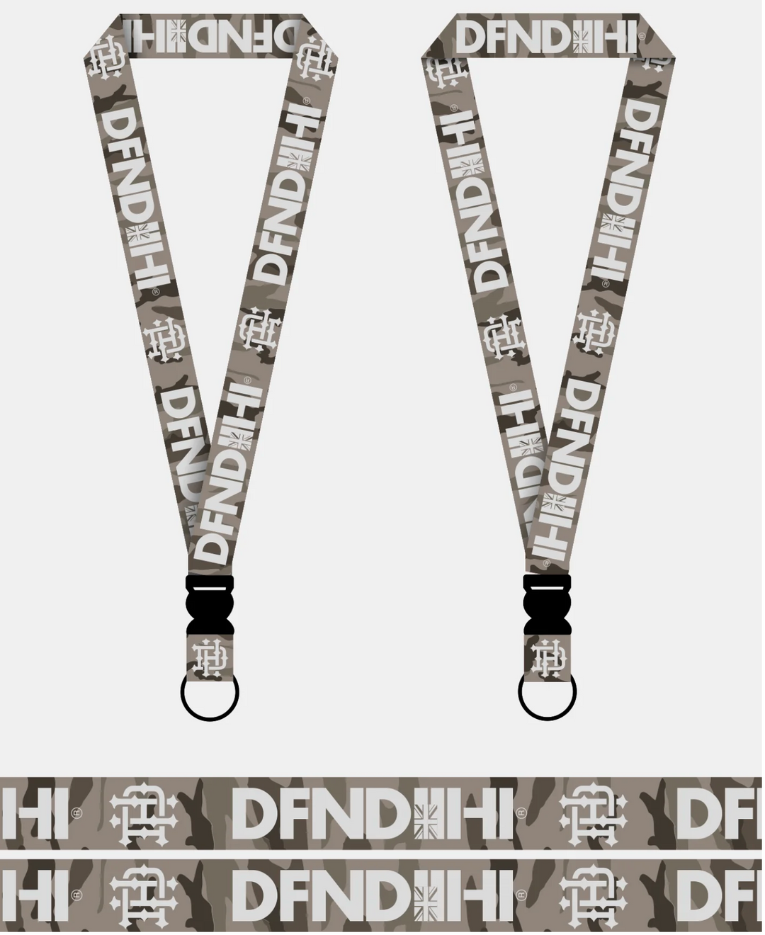 Defend Hawaii: Active Dunes Lanyard