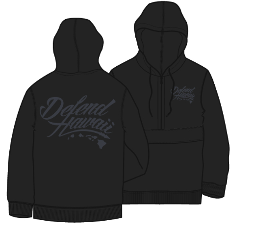 Defend Hawaii - Nylon Anorak Windbreaker