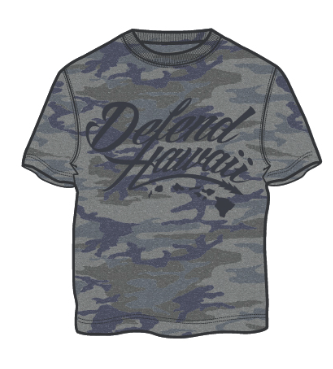 Defend Hawaii Keiki - Vintage Camo
