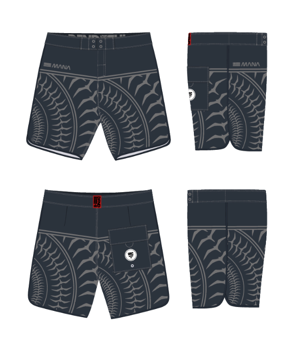 Defend Hawaii - Iwa Explorer Boardshorts